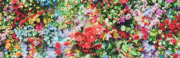flowers on floor